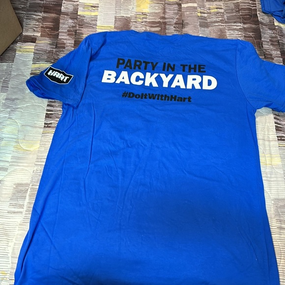 HART tools tshirt business in the front yard part in the backyard logo - Picture 2 of 2